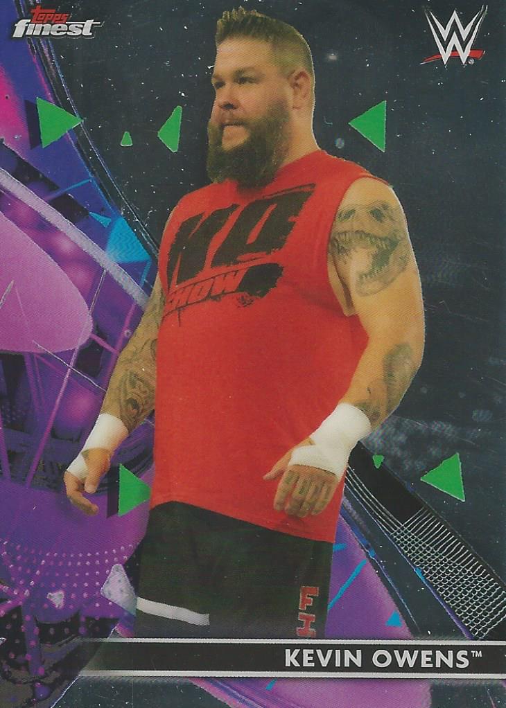 WWE Topps Finest 2021 Kevin Owens #56