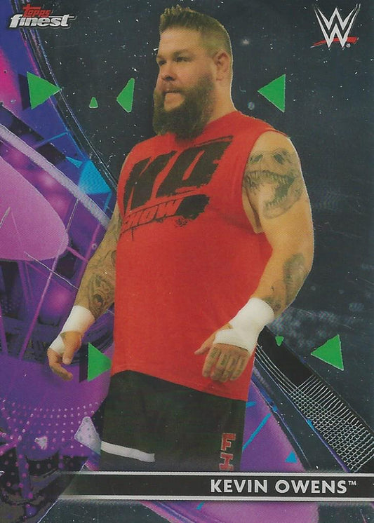 WWE Topps Finest 2021 Kevin Owens #56