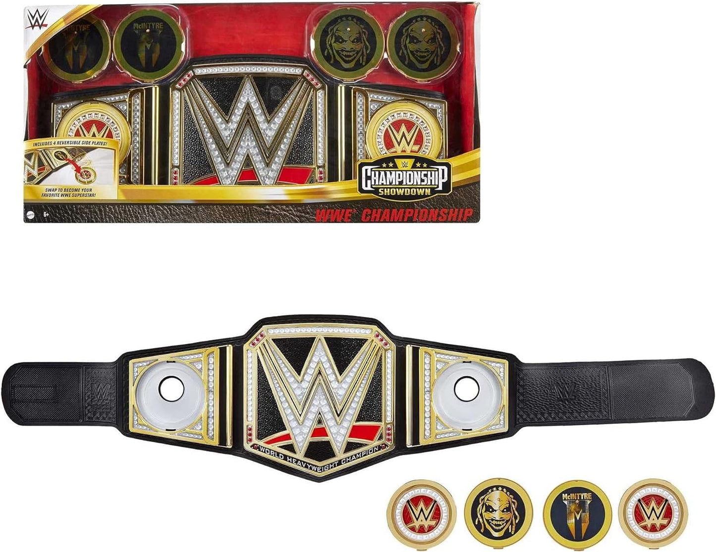 Mattel WWE Championship Showdown with 4 Swappable Side Plates