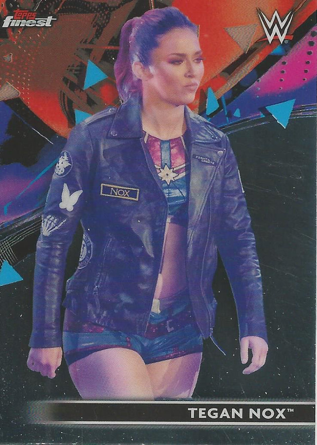 WWE Topps Finest 2021 Tegan Nox #60