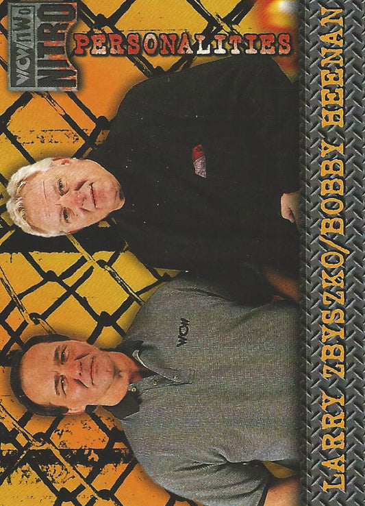 Topps WCW/NWO Nitro 1999 Larry Zbyszko and Bobby Heenan #70