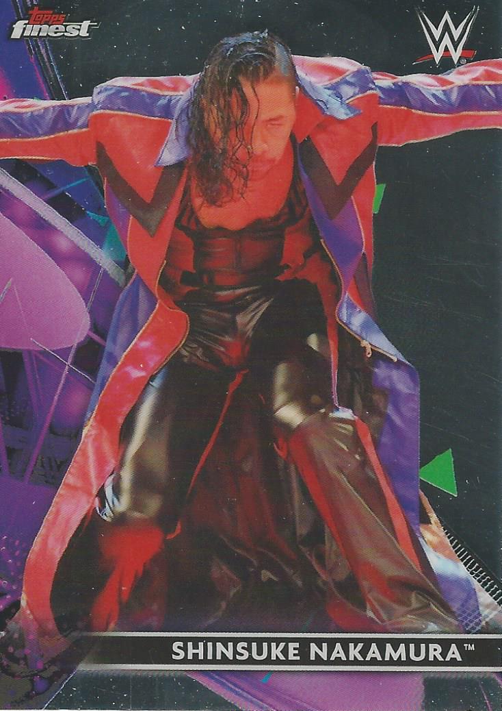 WWE Topps Finest 2021 Shinsuke Nakamura #70