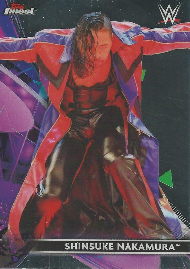 WWE Topps Finest 2021 Shinsuke Nakamura #70