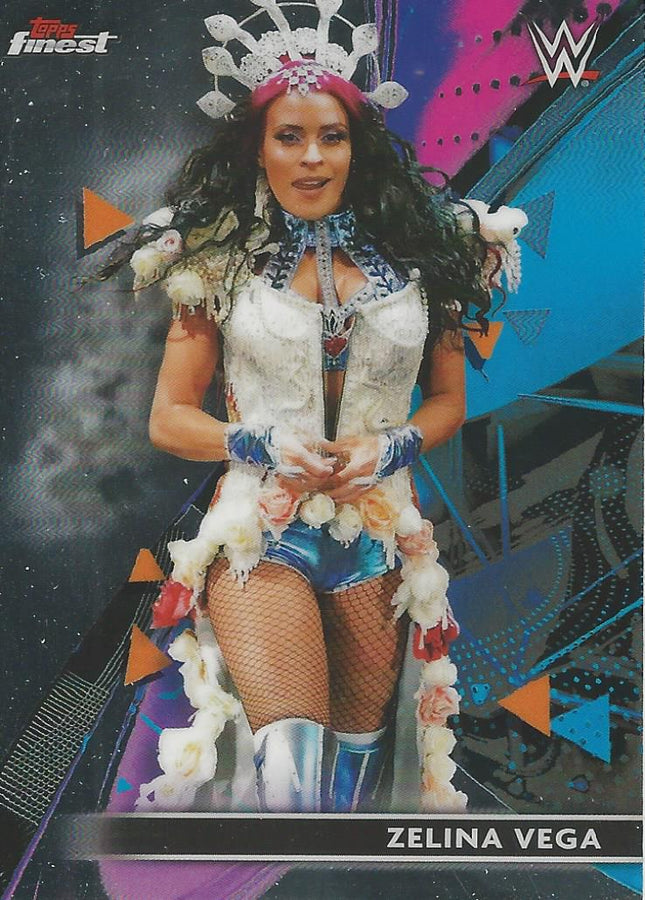 WWE Topps Finest 2021 Zelina Vega #74
