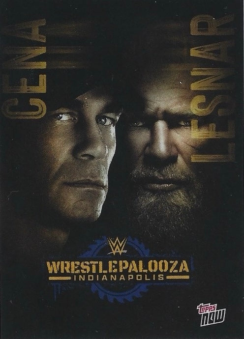 Wrestle Palooza – Cena / Lesnar trading card PW Catalog