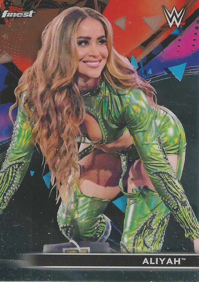 WWE Topps Finest 2021 Aliyah #75