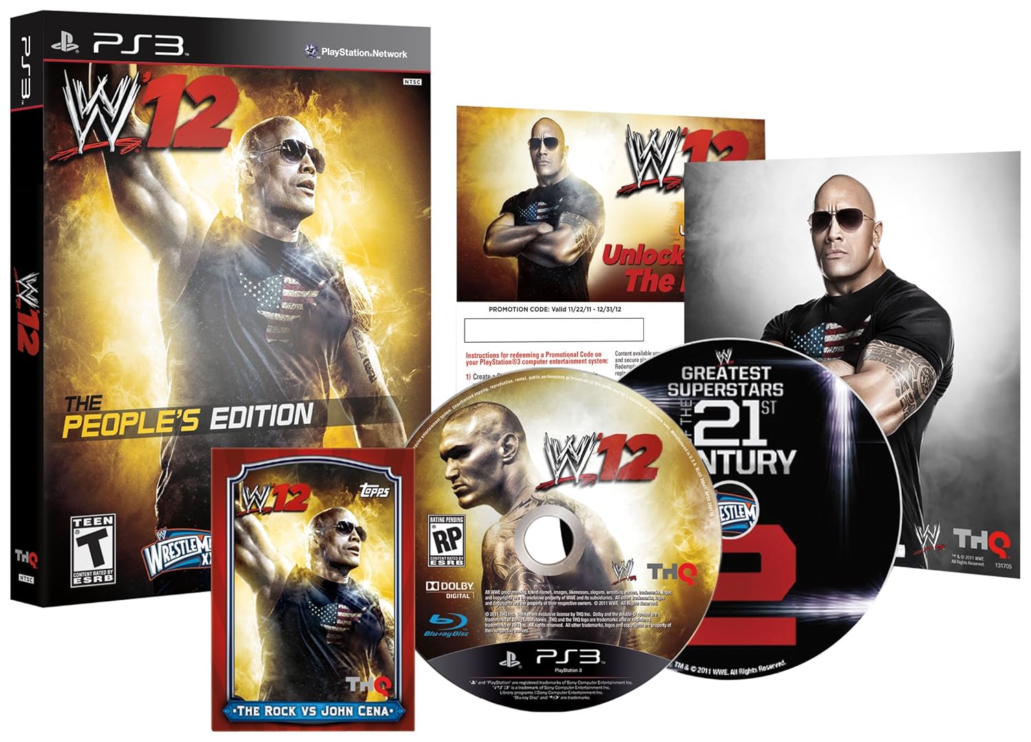 WWE '12 The People's Edition [PlayStation 3] PWcatalog