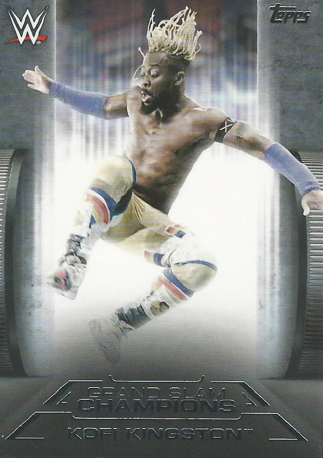 WWE Topps Undisputed 2021 Kofi Kingston GS-8 trading card PW Catalog