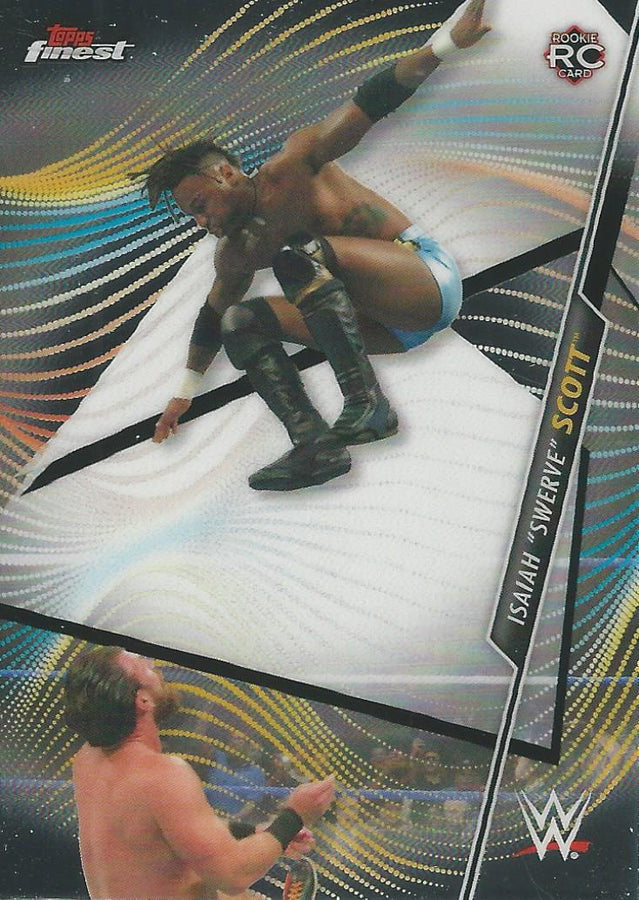 WWE Topps Finest 2020 Isaiah "Swerve" Scott #81