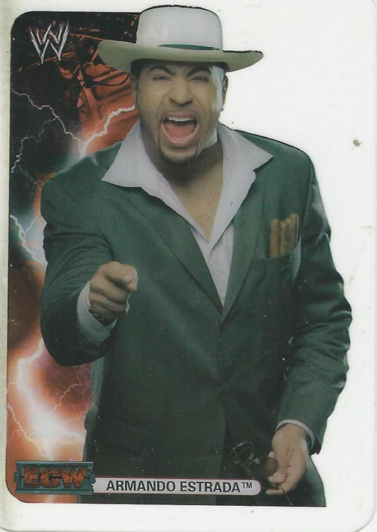 WWE Edibas Lamincards 2008 Armando Estrada #81