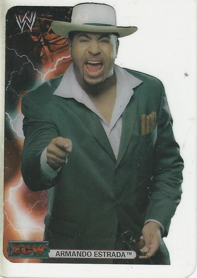 WWE Edibas Lamincards 2008 Armando Estrada #81