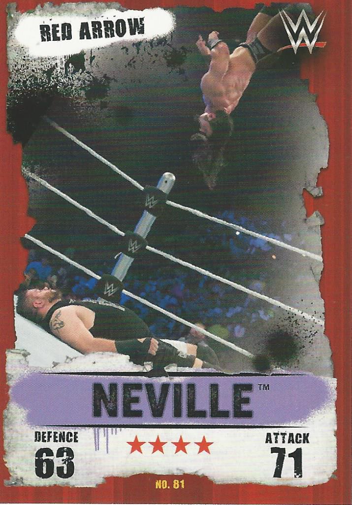 WWE Topps Slam Attax Takeover 2016 Neville #81