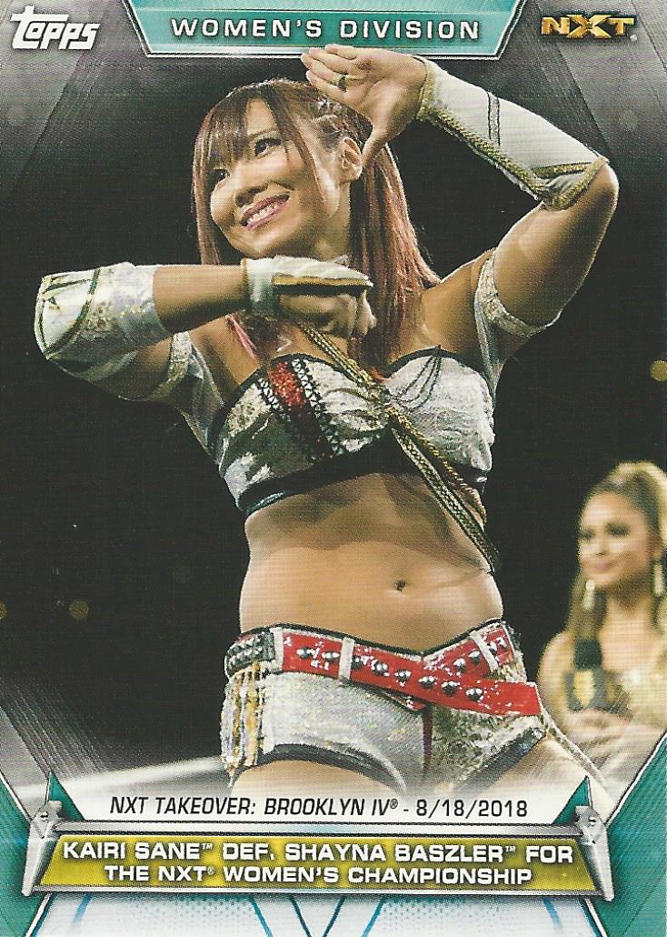 WWE Topps Women Division 2019 Kairi Sane #81