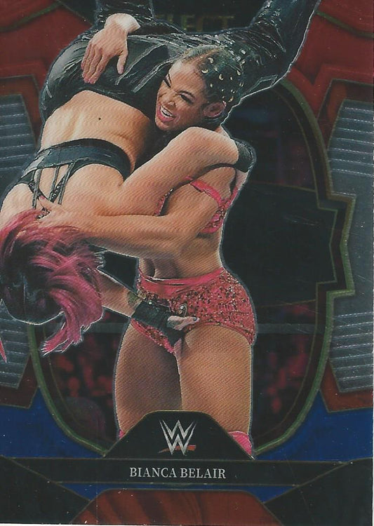 WWE Panini Select 2023 Red/Silver/Blue Bianca Belair #86