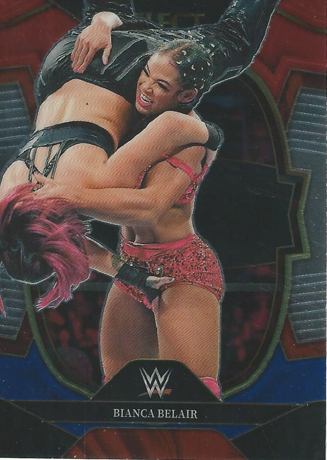 WWE Panini Select 2023 Red/Silver/Blue Bianca Belair #86
