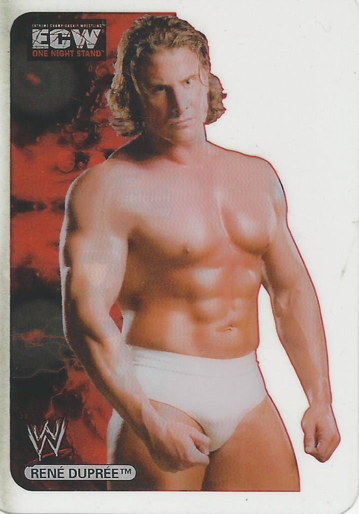 WWE Edibas Lamincards 2006 Rene Dupree #81
