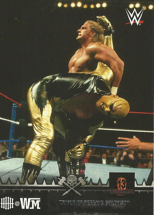 WWE Topps Road to Wrestlemania 2015 Triple H 1 of 10 trading card PW Catalog
