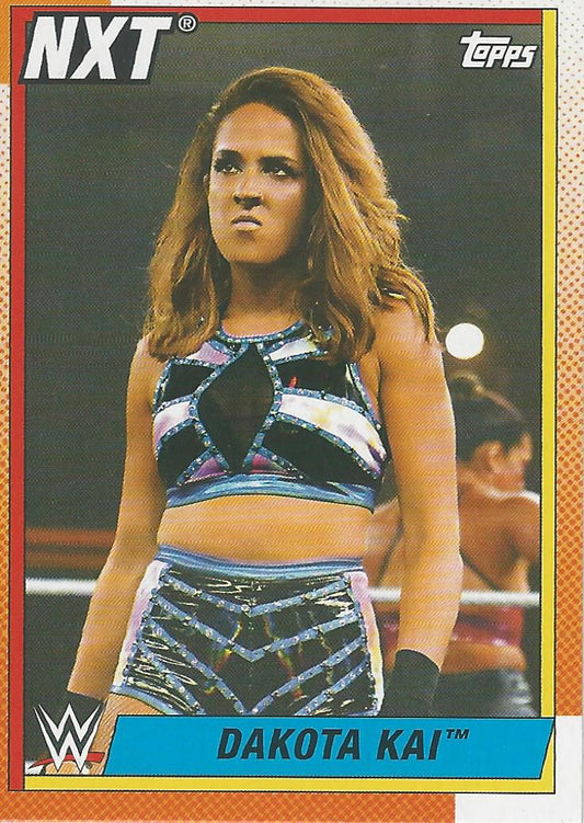 WWE Topps Heritage 2021 Dakota Kai #81