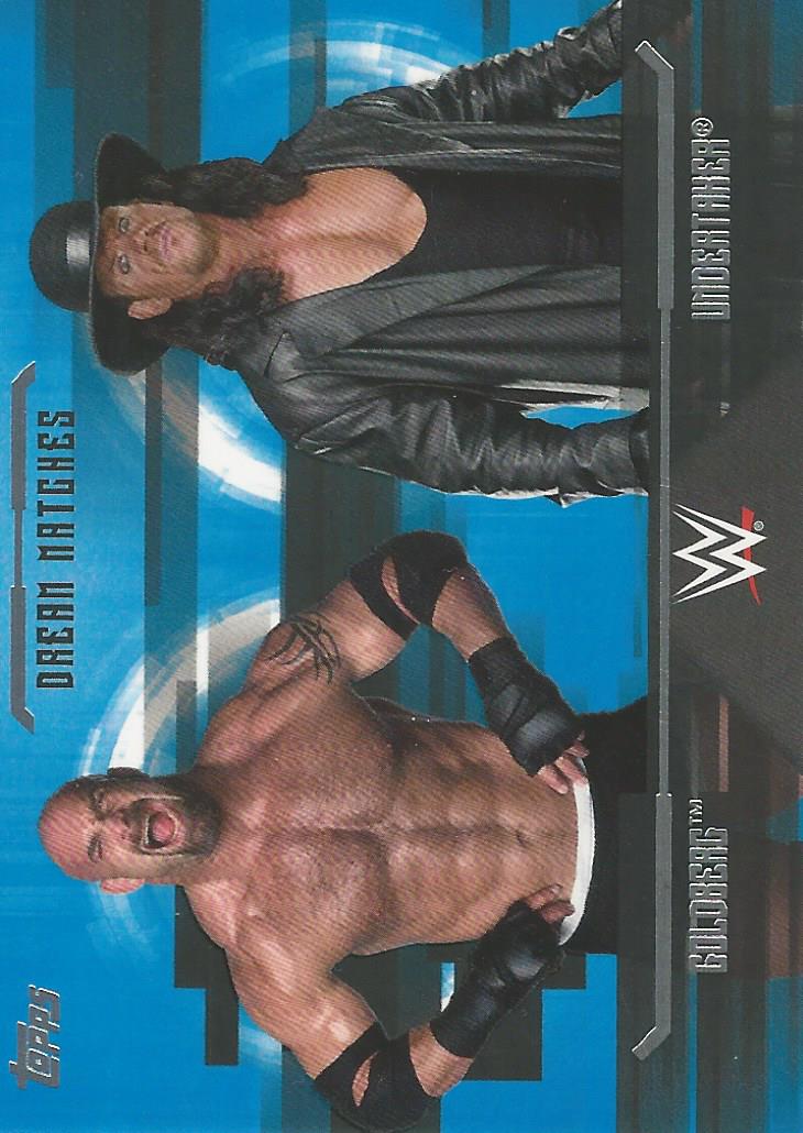 WWE Topps Undisputed 2017 Goldberg vs Undertaker D8