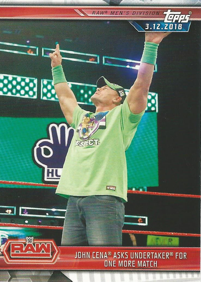 WWE Topps Champions 2019 John Cena #31