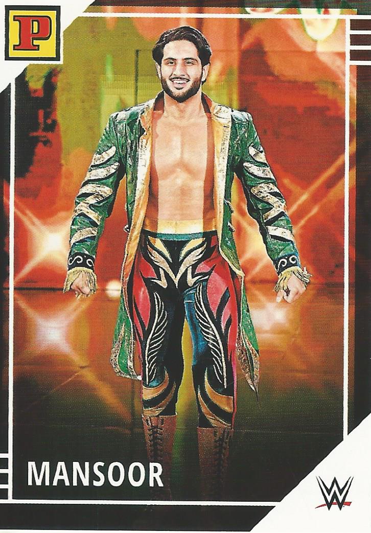 WWE Panini Debut Edition 2022 Mansoor #81