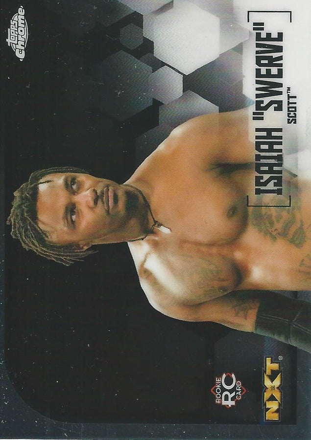 WWE Topps Chrome 2020 Isaiah "Swerve" Scott #81