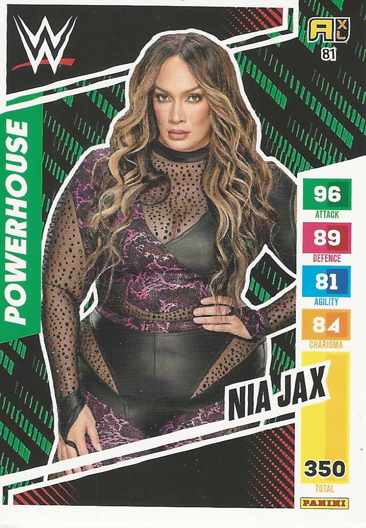 WWE Panini XL Adrenalyn 2024 Nia Jax #81