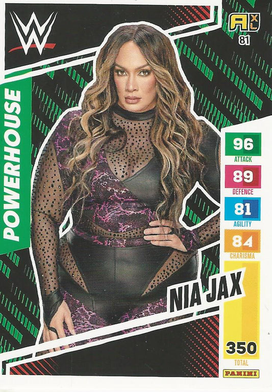 WWE Panini XL Adrenalyn 2024 Nia Jax #81