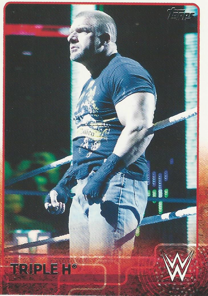 WWE Topps 2015 Triple H #81