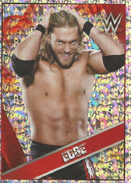 WWE Topps Then Now Forever 2016 Stickers Foil Edge #81