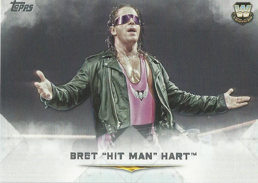WWE Topps Undisputed 2020 Bret Hitman Hart #81