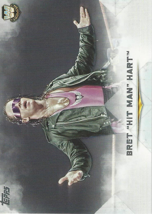 WWE Topps Undisputed 2020 Bret Hitman Hart #81