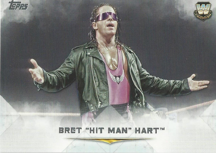 WWE Topps Undisputed 2020 Bret Hitman Hart #81