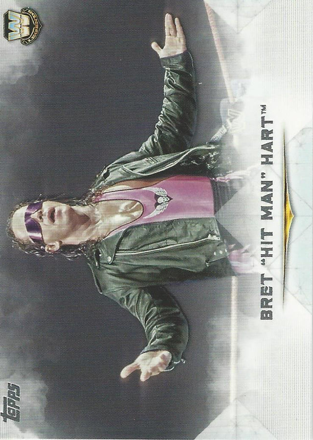 WWE Topps Undisputed 2020 Bret Hitman Hart #81