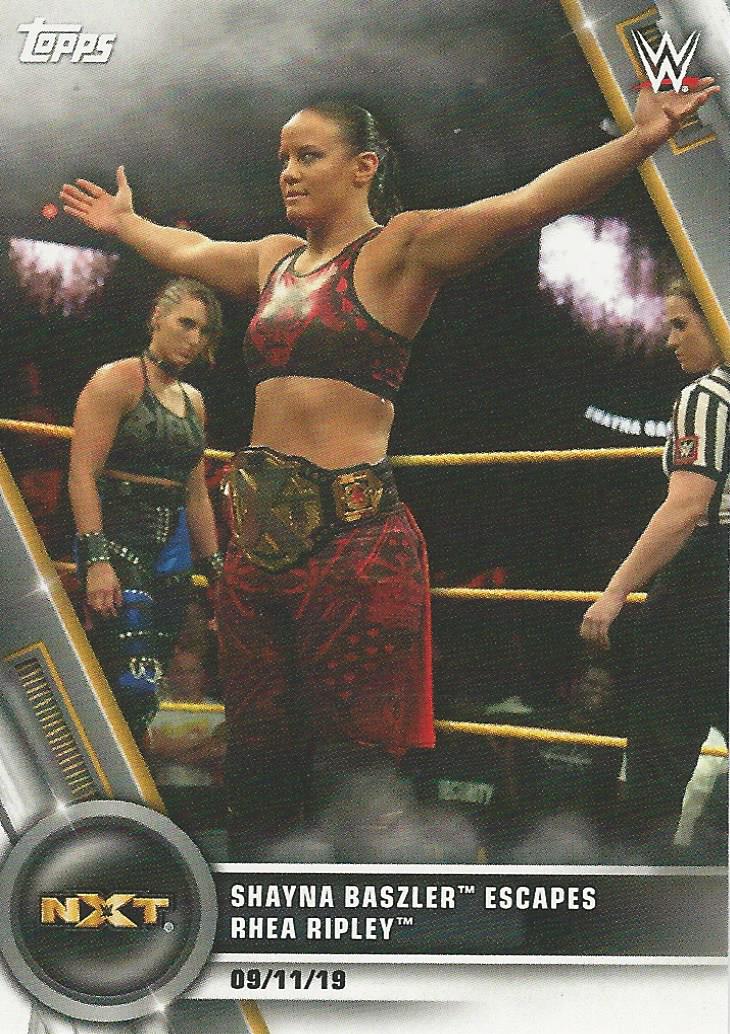 WWE Topps Women Division 2020 Shayna Baszler #81