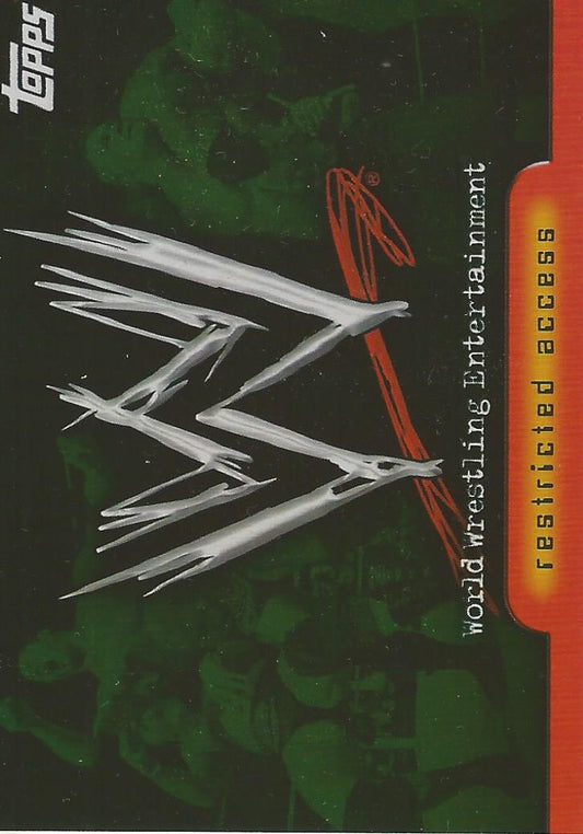 WWE Topps Insider 2006 Logo #81