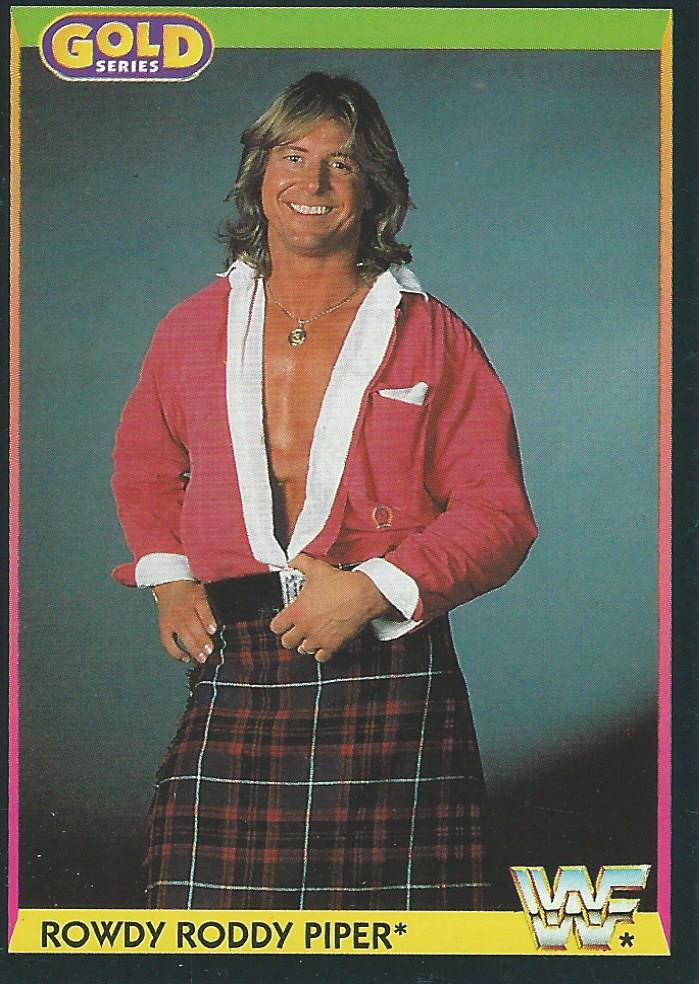 WWF Merlin Gold Series 1 1992 Roddy Piper #81