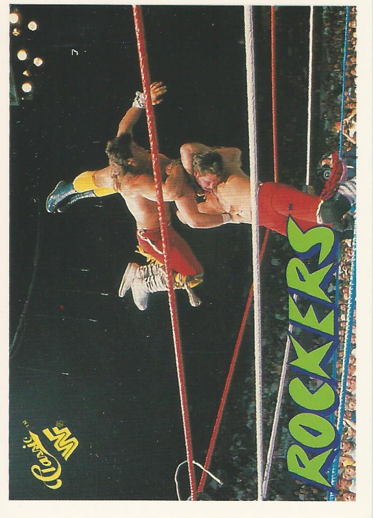 WWF Classic Trading Cards 1990 The Rockers No.81 trading card PW Catalog