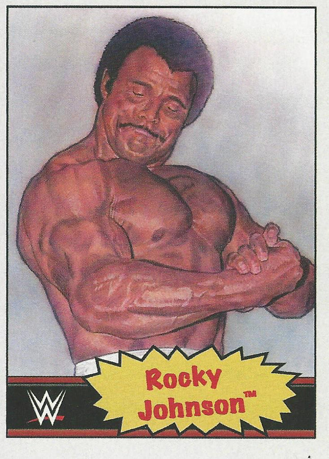 WWE Topps Living Set 2021 Rocky Johnson #81