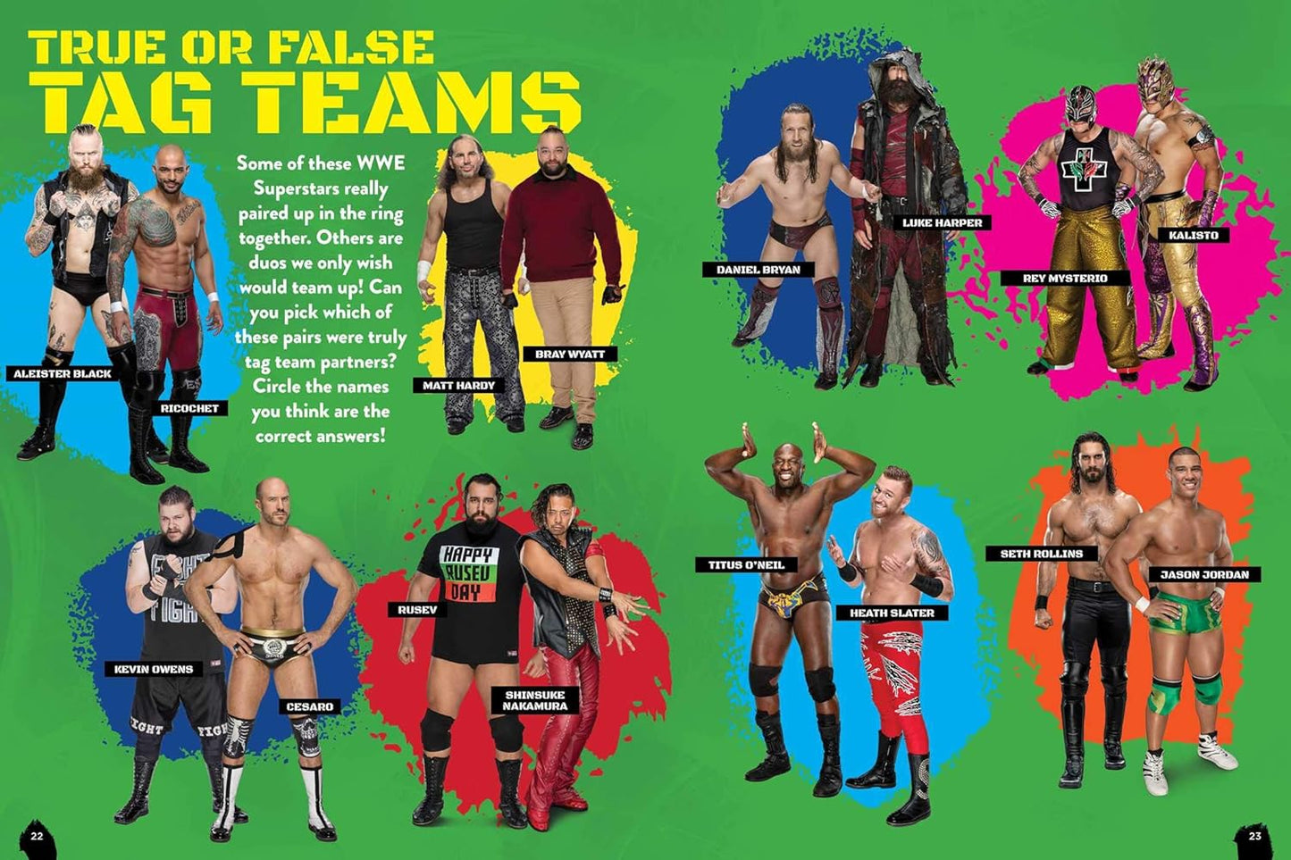 WWE Superstars Ultimate Sticker and Activity Book PW Catalog