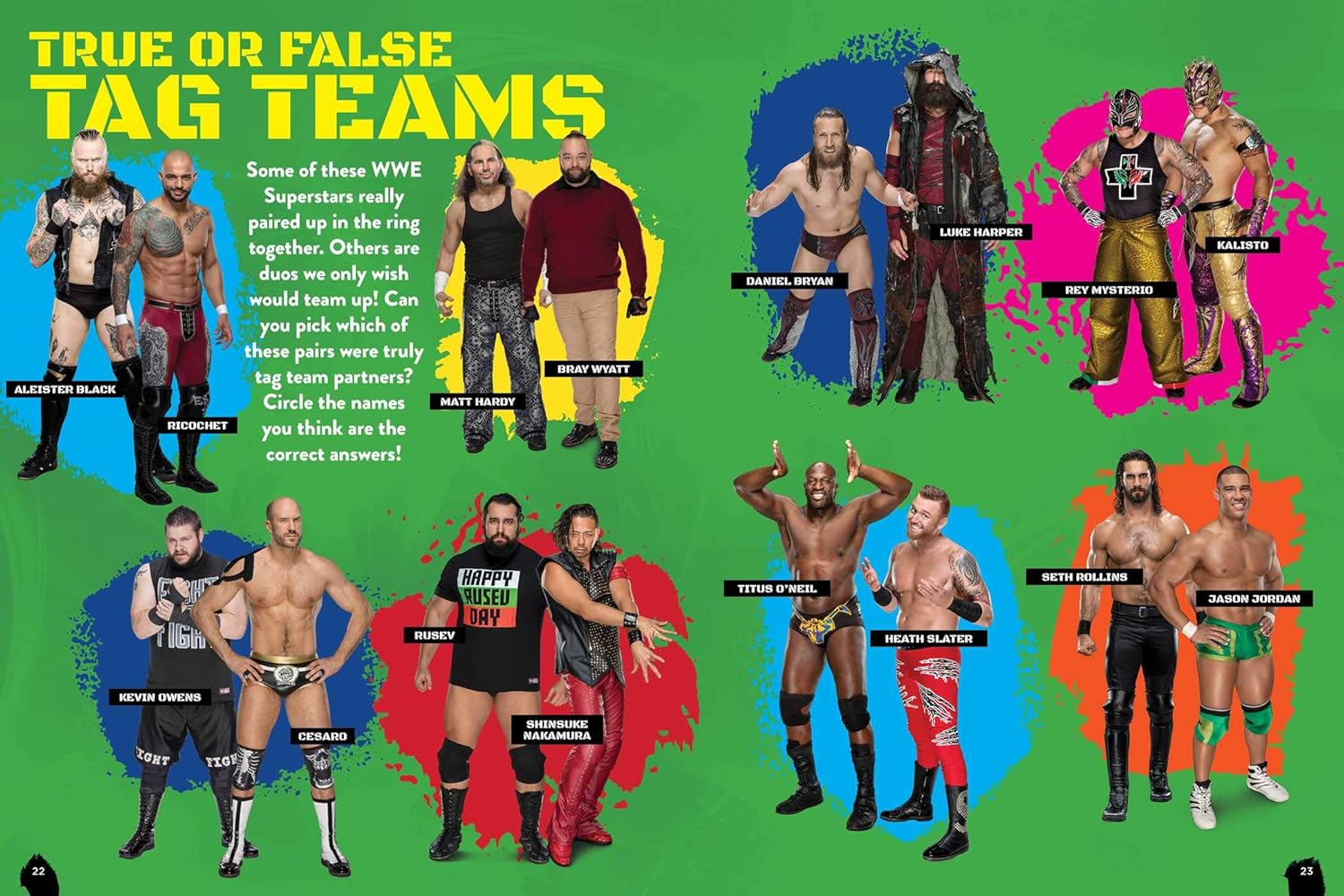 WWE Superstars Ultimate Sticker and Activity Book PW Catalog