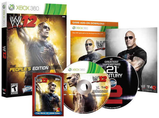 WWE '12 The People's Edition [Xbox 360] PWcatalog