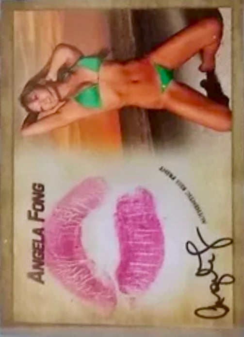 Angela Fong trading card PW Catalog