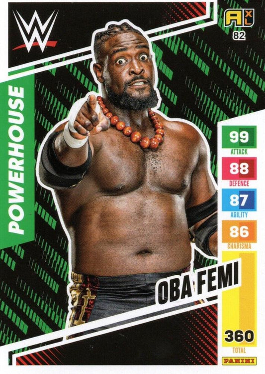 OBA Femi trading card PW Catalog