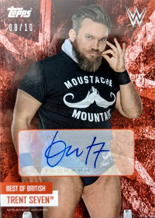 Trent Seven trading card PW Catalog