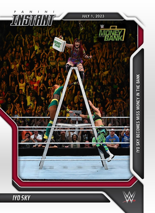 IYO SKY – IYO SKY Becomes Miss Money in the Bank trading card PW Catalog