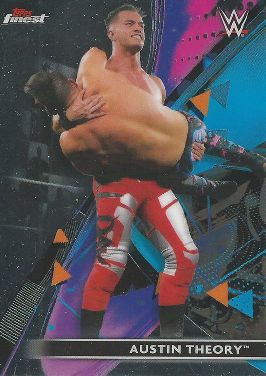 WWE Topps Finest 2021 Austin Theory #77