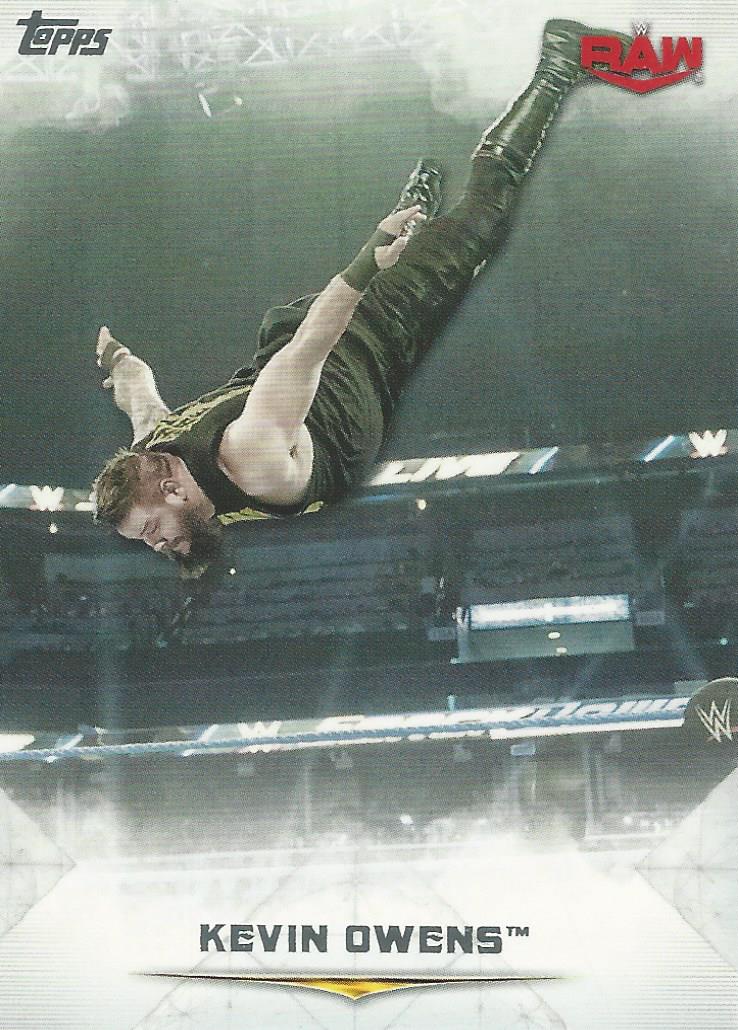 WWE Topps Undisputed 2020 Kevin Owens #15