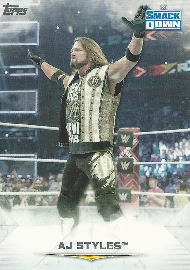 WWE Topps Undisputed 2020 AJ Styles #25
