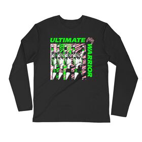 Ultimate Warrior "Retro Logo" Long Sleeve T-Shirt